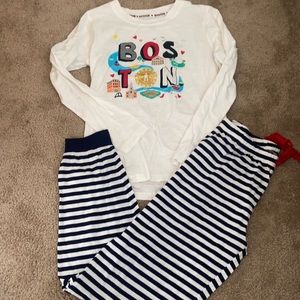 Boston Pajama Set NWT